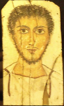 A Young Man, er Rubayat, AD 325-350 (Stockholm, Medelhavsmuseet, NM Ant 2307)